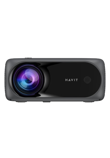 Havit Pj221 Wifi Projeksiyon Cihazı - 720p Hd - Taşınabilir Ev Sineması - Siyah