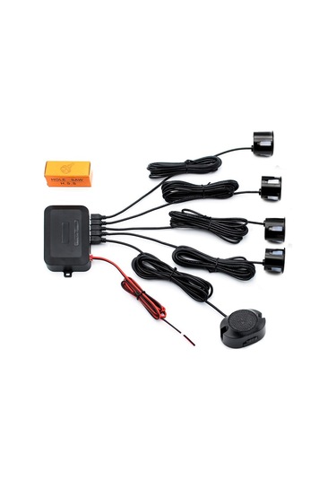 GPR AUTO PARTS  SES İKAZLI PARK SENSÖRÜ (SESLİ) SİYAH SENSÖR