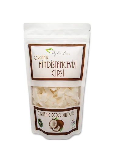 Ayhan Ercan Organik Hindistan Cevizi Cipsi 90 G