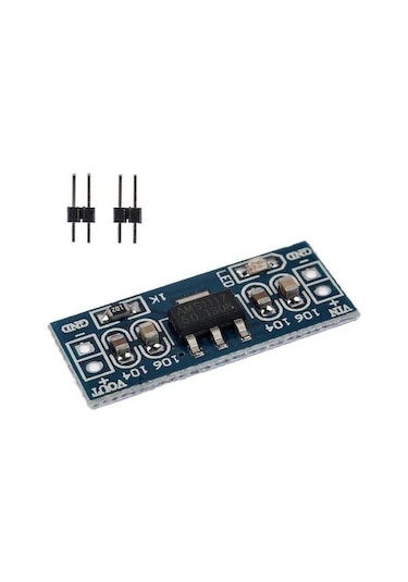 Koodmax - 5 Adet - Ams1117 5v Modül Voltaj Regülatörü 5v Güç Kaynağı Modülü