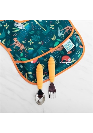 Bumkins Superbib Önlük 3'lü Paket - All Together Now Çok Renkli
