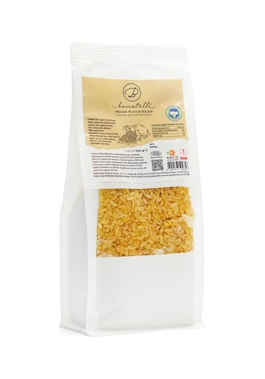 Bonatelli Organik Pilavlık Bulgur 500 G