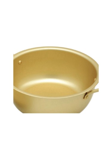 Homyl Kore Eriştesi Ramen Alüminyum Tencere Hazır 18cm Altın