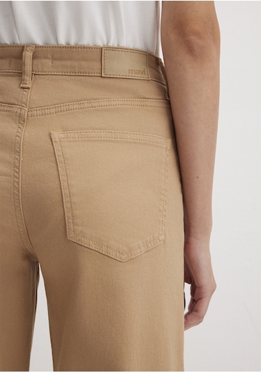 Mavi - Malibu Bej Gabardin Pantolon 1010152-91198 Bej