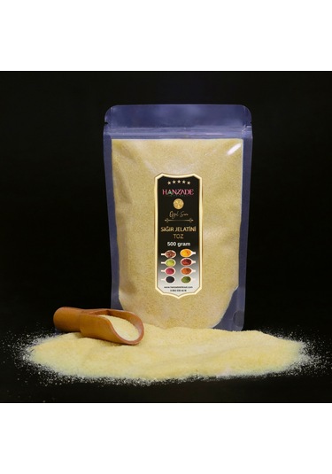 Hanzade Bitkisel Toz Jelatin 500 G