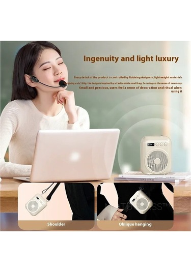 Jialan Öğretmenler İçin Kablolu Mikrofonlu Bluetooth Ses