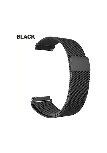 Huawei Watch Gt/gt2/gt3 42mm Metal Hasır Mıknatıslı 20mm Kordon