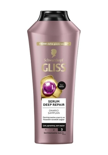 Gliss Serum Deep Repair Onarıcı Şampuan 3 x 400 ML