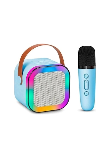 Bluetooth Hoparlör Bt+tf+usb+aux Karaoke Mikrofonlu Platoon Pl-4562