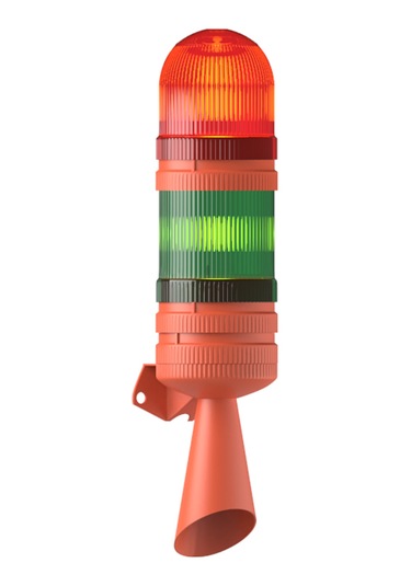Mesan Ms 5836.1.2.12-24vac/dc 2 Kat Led Multifonksiyon 2 Ses Borulu Elektronik Siren