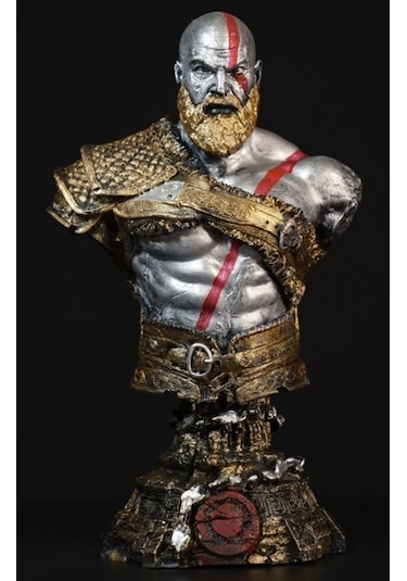 God Of War Kratos Büst, God Of War Ragnarök Kratos