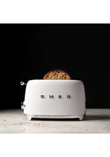 Smeg TSF01 2 Dilim Ekmek Kızartma Makinesi Beyaz