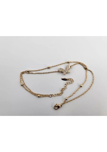 Xuping Tıbbi Alaşımdan Bacak Bilekliği 226665029 Altın