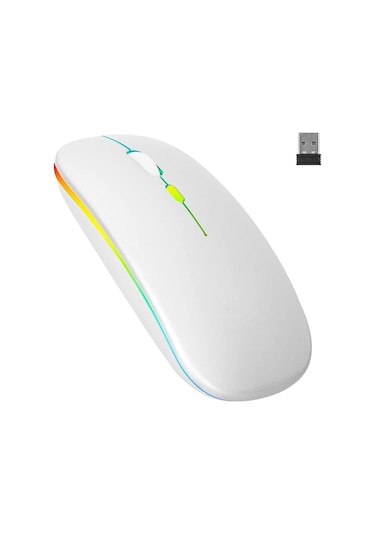 Osqar KRK-03 4 Tuşlu Sessiz Şarj Edilebilir Kablosuz Mouse