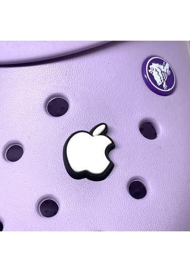 Crocs Terlik Süsü & Renkli Aksesuar Jibbitz Antrasit Melanj