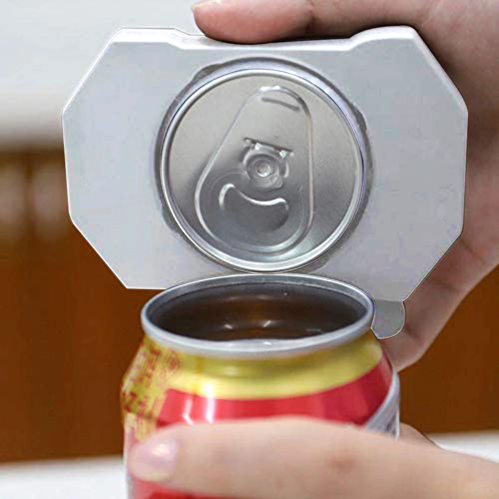 Geeroyoo Abs Metal Materyal Li K İçki Kutusu Açıcı - Tüm Tabanı Güvenli Ce Kaldırır, Aroma Ve Lezzeti Artırır, 5.5cm Çap İçin Uygun Gri