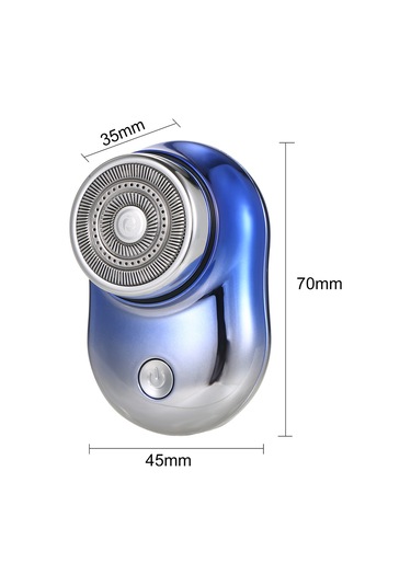 Gajeena Erkekler İçin Usb Şarjlı Mini Tıraş Makinesi - Yeşil Renk Seçeneği