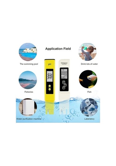 Trendooze Yüksek Hassasiyetli Taşınabilir Su Analizörü: Ph, Tds & Ec Ölçümü