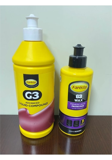 Çizik Giderici Pasta Cila Set - G3 Likid Ve G3 Wax