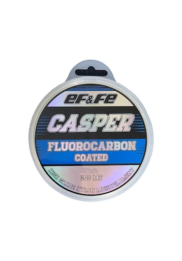 Effe Casper 200m Hayalet Misina Fluorocarbon Kaplı Şeffaf 0.28 MM