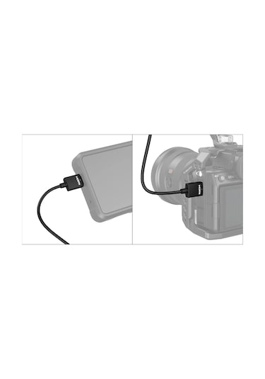 Smallrig 2956b Ultra-slim 4k Hdmı Kablo A To A 35cm