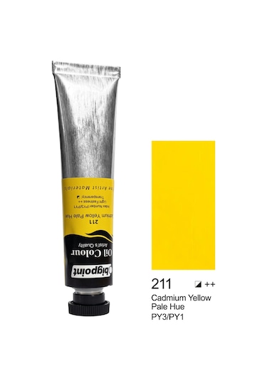 Bigpoint Yağlı Boya 45 Ml Cadmium Yellow Pale Hue 211 X 6 Adet Diğer