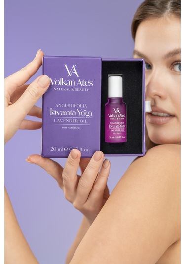 Volkan Ates Natural & Beauty Lavandula Angustifolia Saf Lavanta Yağı Roll-on 20 Ml