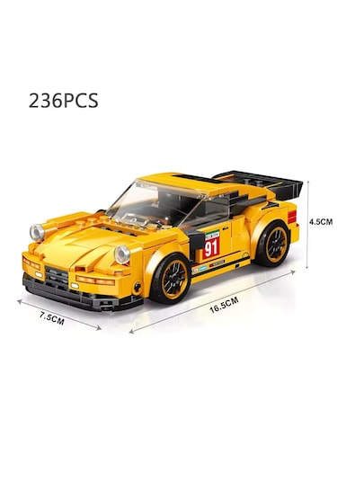 Teknik Porsche 911 Cs Lego Araba Porsche Lego Araba Yapı Blok Oyuncak Araba - 250+ Parça