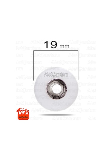 Aletçantam Duşakabin Tekeri Duş Kabin Tekerleği (8 Adet) Takım Beyaz