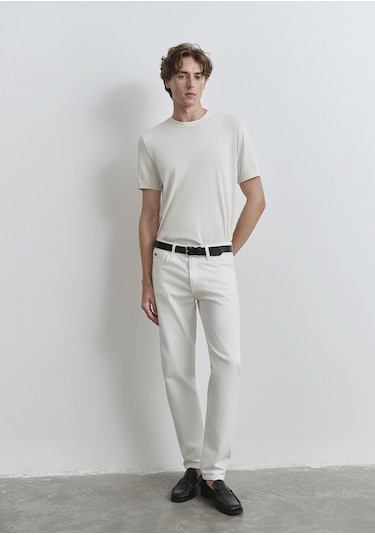 Mavi - London Classic Denim Kırık Beyaz Jean Pantolon 0010172-89657 Ekru