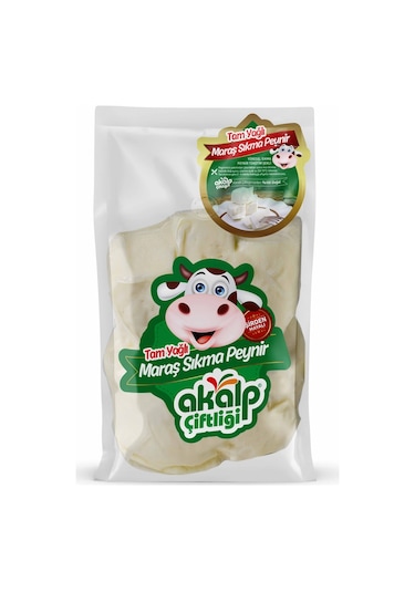 Tam Yağlı Maraş Sıkma Peyniri 500 Gr