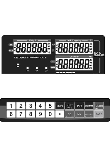 Tartım ve Sayım İndikatörü XK-3160C