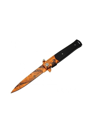 Fst-5001 Turuncu Çakı 22 Cm Manuel, Kemerlikli Çok Renkli