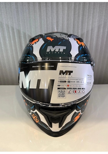 Mt Helmets Kask Mt Braker Sv The Kıng A7 Parlak Mavi Parlak Mavi