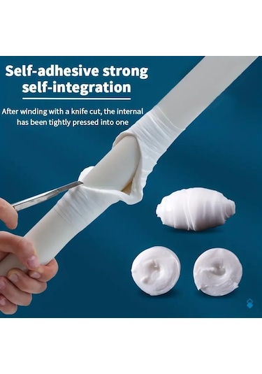 Yeşil Su Geçirmez Silikon Performans Onarım Kauçuk Silikon Yapışkan Bant Kendinden Sigortalı Bant Tel Sızdırmaz Kauçuk Yumuşak Bant Sızdırmazlık Bandı