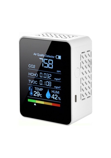 Triline Dijital 5in1 Hava Dedektörü Hava Kalite Ölçüm Cihazı
