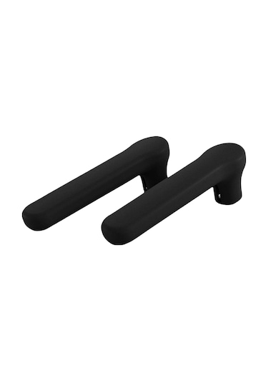 Siyah Kapı Kolu Koruyucu 2 Adet, Çocuk Güvenliği İçin Silikon Kapı Kolu Koruyucu