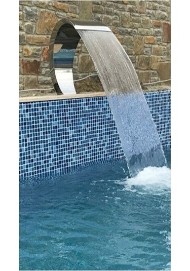 DEV PASLANMAZ 500x600 mm Kobra Model Havuz Şelale AISI 316 KALİTE