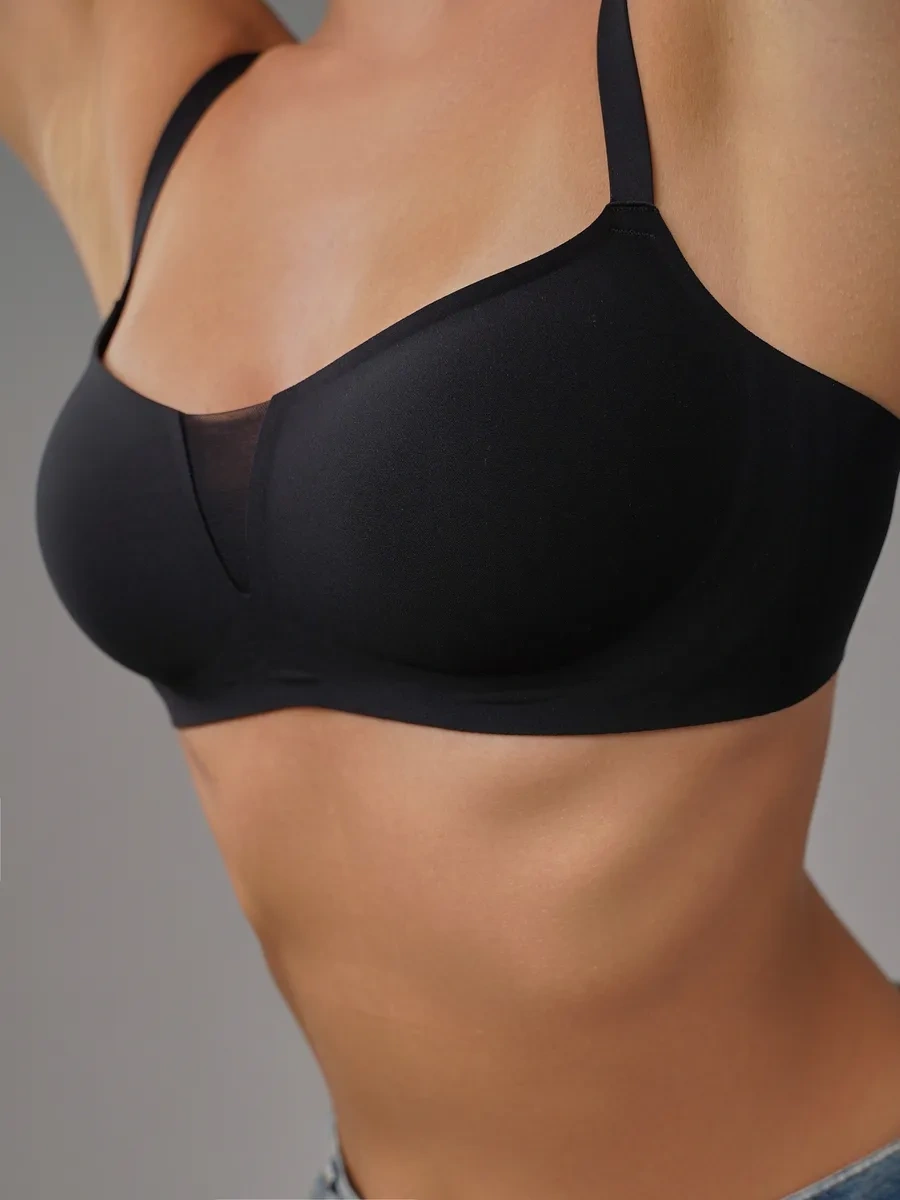 Bonechka Dikişsiz Göğüs Üstü Top Balensiz 263422552 Siyah