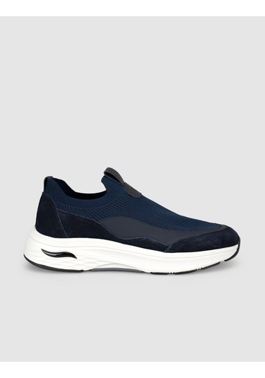 Cabani Lacivert Modern Triko Slip-on Sneaker Siyah - Neon Yeşil Cabani Lacivert Modern Triko Slip-on Sneaker Siyah - Neon Yeşil