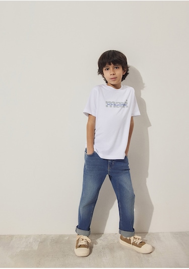 Mavi - Mavi Baskılı Beyaz Tişört 6610286-620 Beyaz