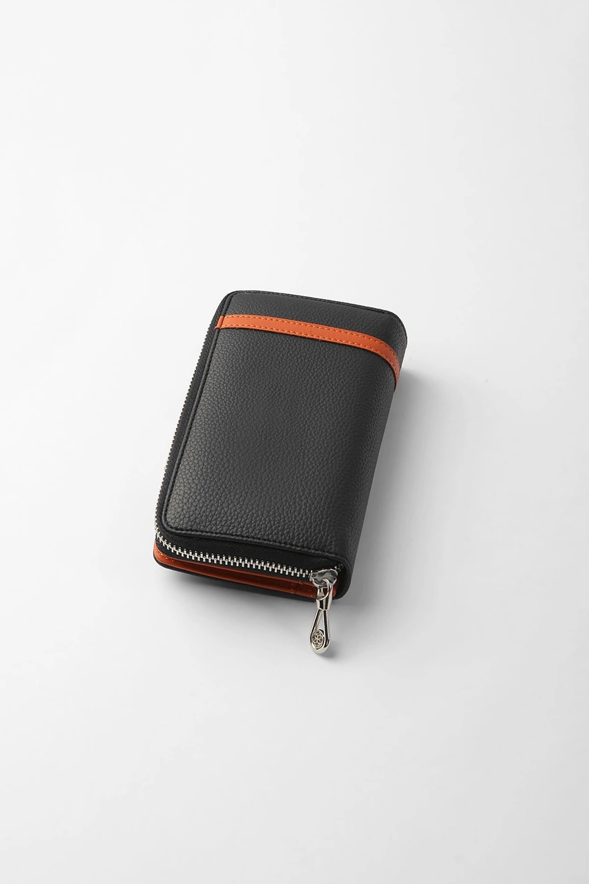 Cengiz Pakel Orta Boy Kadın Cüzdan 65295m - Siyah/kiremit 65295m-siyah-kiremit