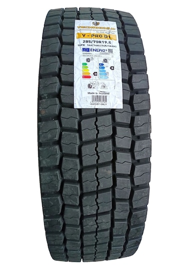 285/70 R19.5 146l16pr Vpro D1 Çeker M+s Techshıeld, 2025 Tayland Üretim