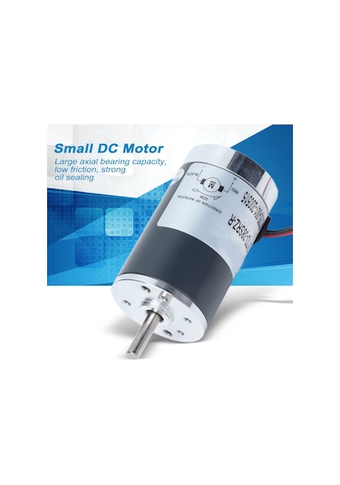 Aubyhe Mikro Dc Motor, 24v 3000 Devir, Çift Toplu Rulmanlı, Yüksek Tork, Yüksek İletkenlik, Ev Aletleri Ve Otomatik Cihazlar İçin Zytd38srzr