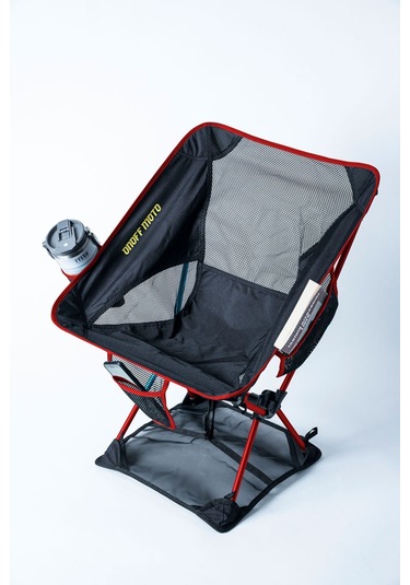 Katlanır Kamp Sandalyesi Alt Bezli Batmaz Kaymaz 150 Kg Taşıma