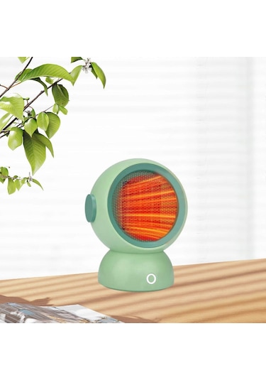 Küçük Fanlı Isıtıcı, Sessiz Kompakt Masa Isıtıcısı, Ev Veya Ofis İçin Enerji Tasarruflu Mini Elektrikli Isıtıcı