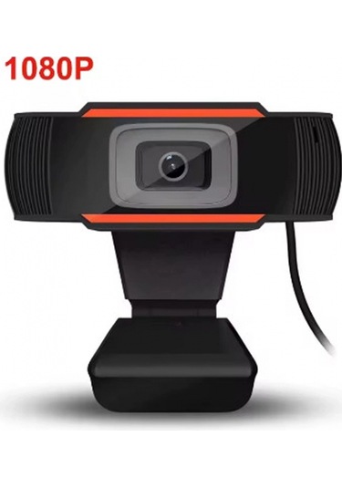 Webcam 1080p Konferans Kamera Dahili Mikrofon Chat Görüntülü Sohbet Yayın Kamerası Hd Video