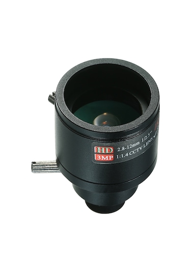 Ximistore9 2.8-12mm Manuel Zoom Cctv Lens - Geniş Açılı 93 Görüş, M12 Montaj, 3mp Uyumlu