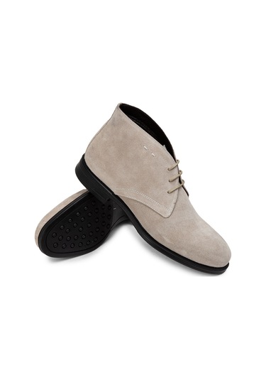 Deery Hakiki Süet Bej Rengi Erkek Çöl Botu - 01295mbejc03