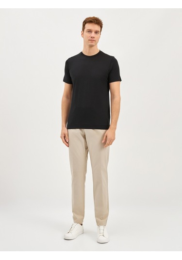 Karaca Erkek Modern Fıt Tişört-siyah 11.25s.06.607 Siyah